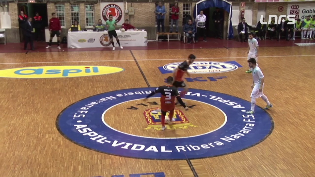 Jornada 19: Aspil Vidal Ribera Navarra vs Santiago Futsal futsal academy