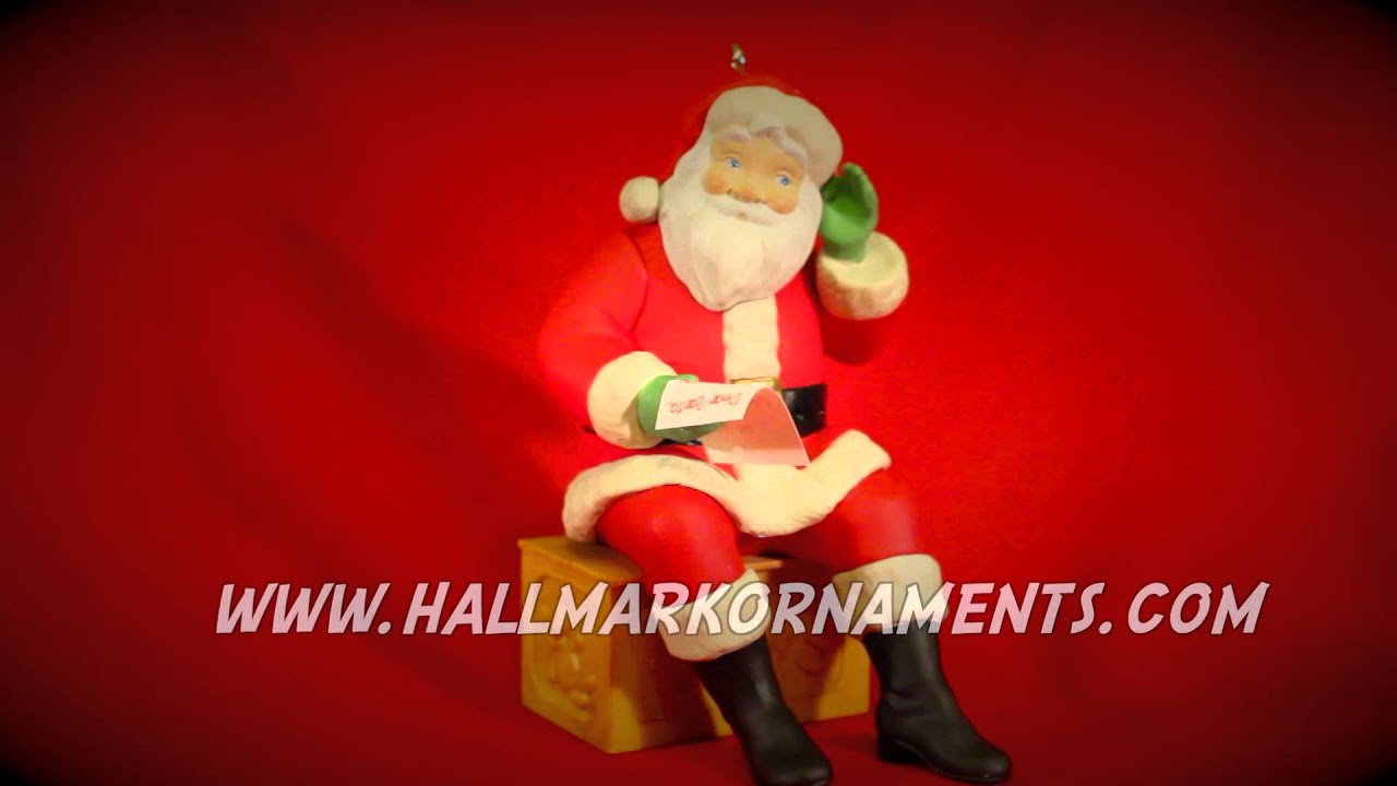 2013 Hallmark "Tell Santa" Ornament