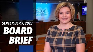 Arlington ISD Board Brief - September 7, 2023