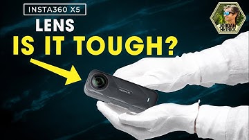 Insta360 X5 Lens Test | How Easy Do They Scratch? (or Break!)