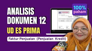 Cara Mudah Catat Faktur Penjualan ke Sales Journal - Dokumen 12 UD Es Prima
