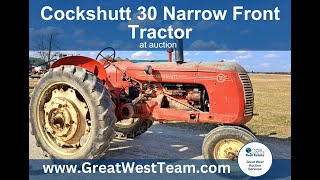 Cockshutt 30 Narrow Front Tractor