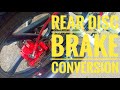 Raider J 115 Fi Rear Disc Brake Conversion Plug and Play