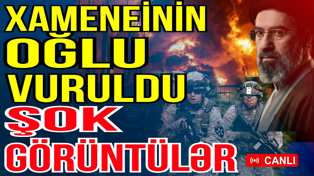 TƏCİLİ! Xameneinin oğlu vuruldu - ŞOK GÖRÜNTÜLƏR - Xəbəriniz Var? - Media Turk TV