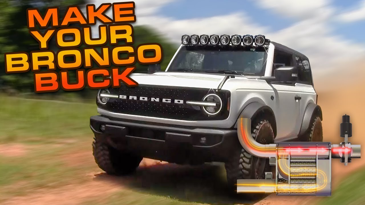 QTP Ford Bronco 2021+ Screamer Twintronic Exhaust System - YouTube