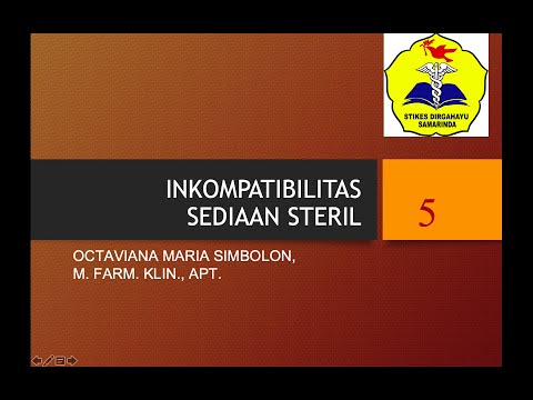 Inkompatibilitas Sediaan Steril