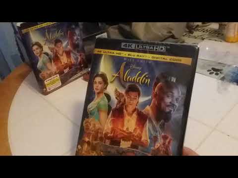 Aladdin 4K Ultra HD Blu-ray Unboxing