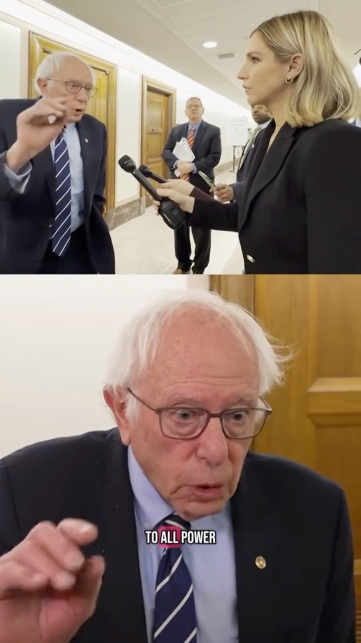 Bernie Sanders says Trump is working in an “authoritarian, illegal and unconstitutional way” #shorts