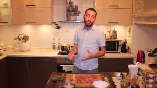 Суп с пастой и ароматными фрикадельками.