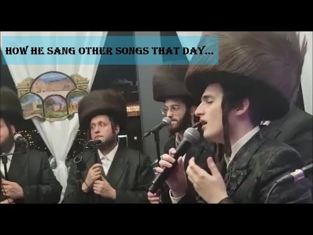 MOTTY STEINMETZ more footage from that emotional day | מוטי שטיינמץ - צילום נוסף מהיום שהוא בכה ל-'ה