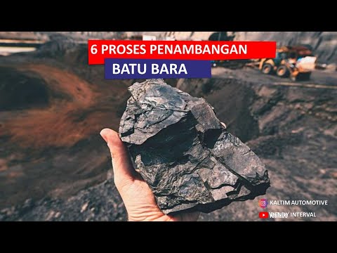 CANGGIH ! BEGINILAH PROSES PENAMBANGAN BATU BARA ( BANYAK YANG BELUM TAHU ).