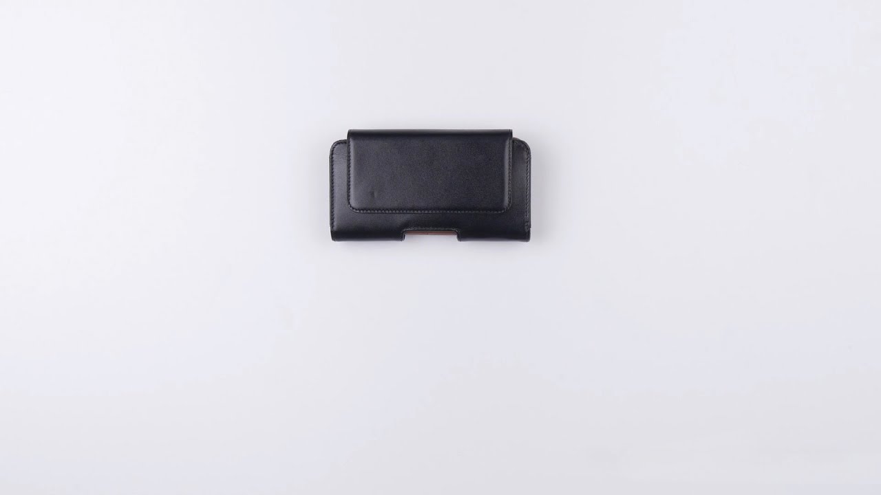 Magnetic Leather Holster Duo for iPhone | SENA Cases