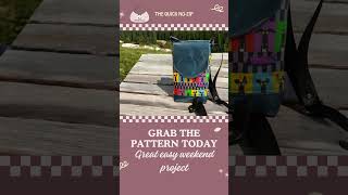 Crossbody Bag | The Quick No Zip - Sew one up today!