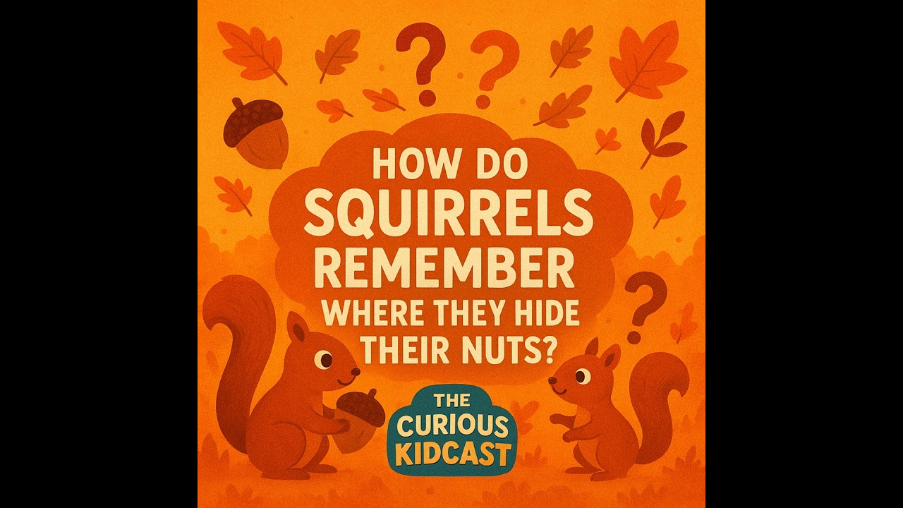 How do squirrels remember where they hide their nuts? | Animal Adventures for Kids