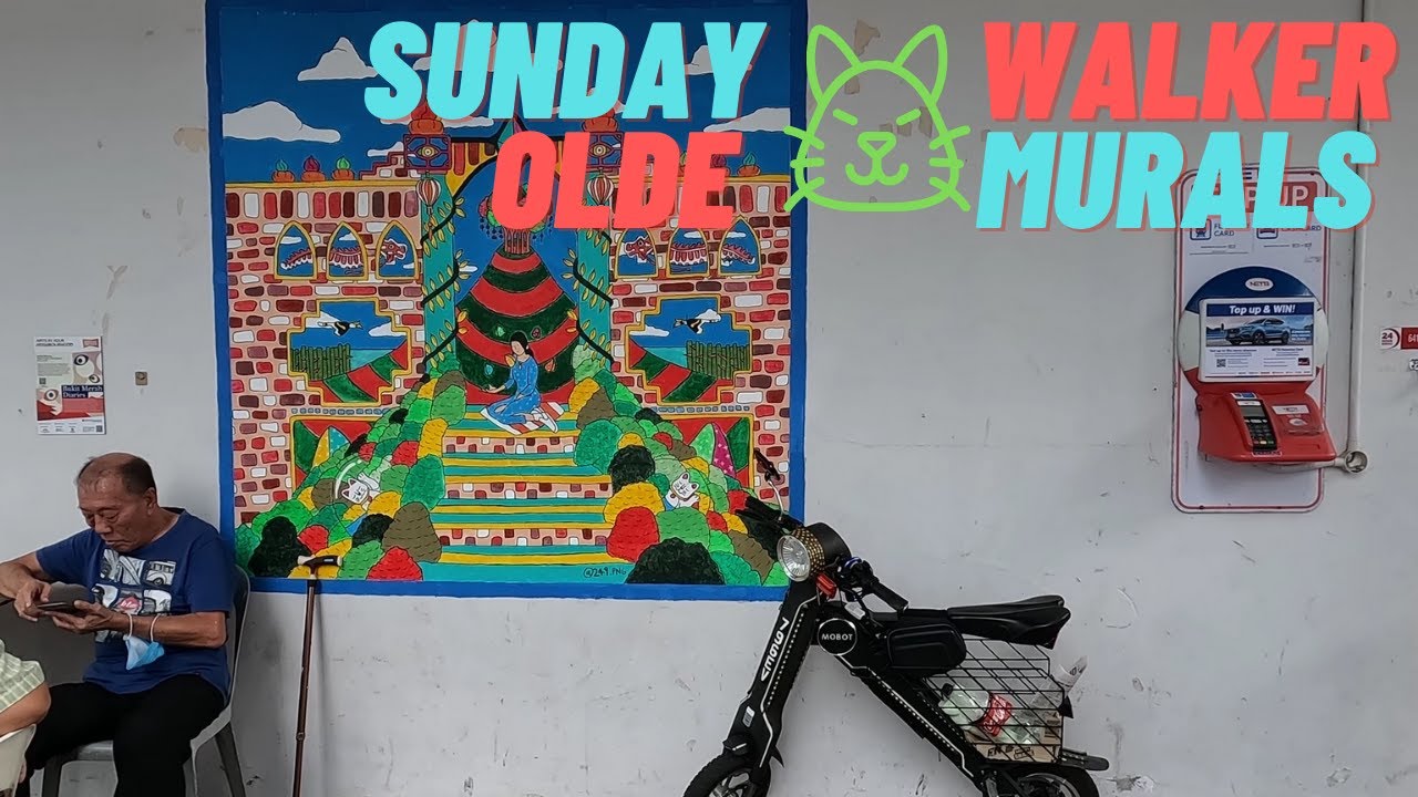 Singapore mural hunt | slow walk: suburban street art