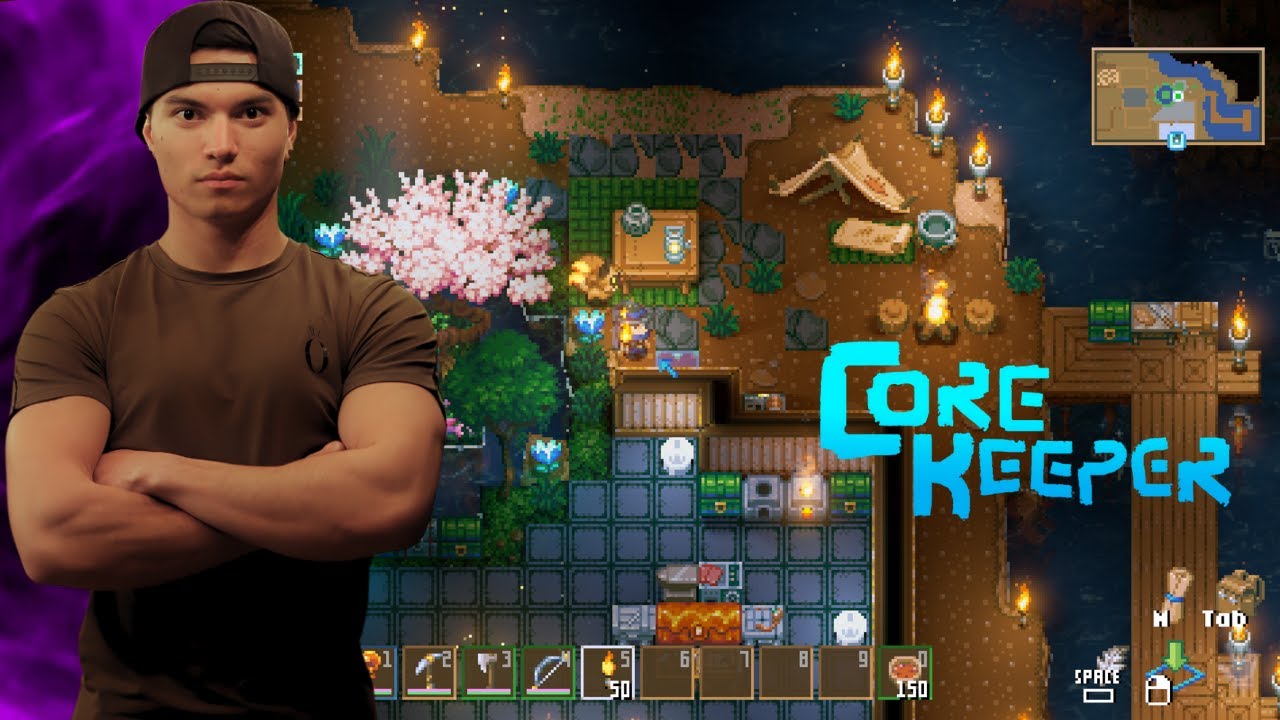 Zen Garden, Tree Farm & Drill Stations! Productive Day In Core Keeper