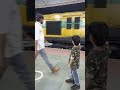 Arjun shorts train funnykids.