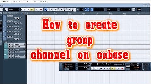 Cubase: How to Create Group Tracks & Busses