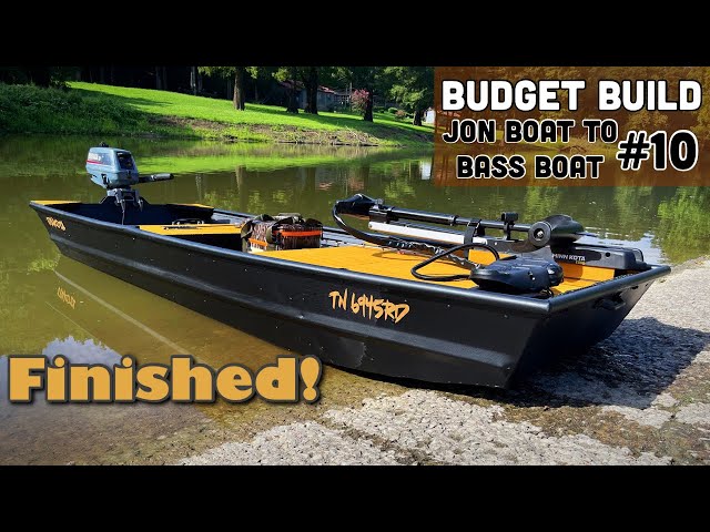 Jon Boat to Bass Boat Build Complete