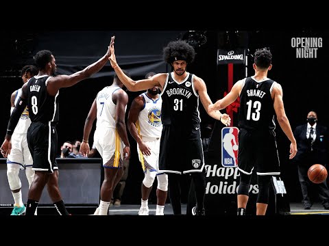 Brooklyn Nets Highlights | 125-99 Win vs. Golden State Warriors