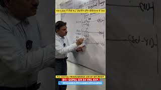 PLC DIGITAL PROGRAMMING USE OF SET/RESET #plc #scada #vfd #shortsviral #shorts #plcprogramming