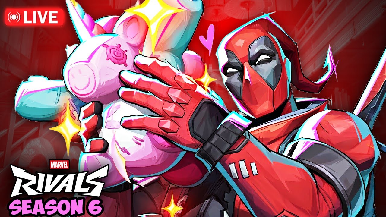 [🔴LIVE] (TWITCH DROPS) DEADPOOL GAMES & RANK LATER | Marvel Rivals
