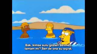 Simpsons Episode 18 Season 10 Moses Scene