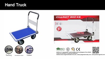 Push Cart Dolly Moving Platform Hand Truck, Foldable for Easy Storage and 360 Degree Swivel Wheels