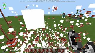 More Minecraft TNT Giant cube explosion