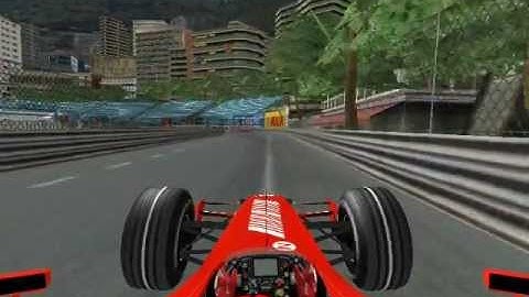 F1 Challenge 2007 | Monaco Hot Lap Onboard