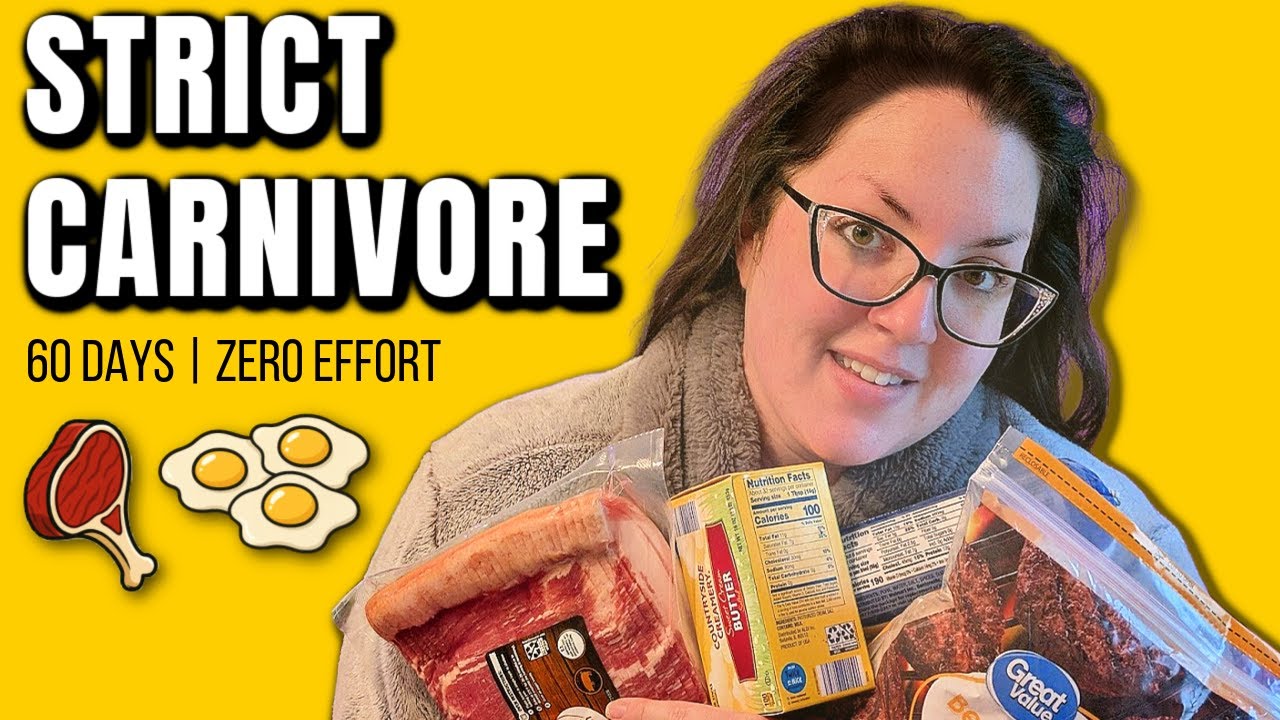 WHAT I EAT IN A DAY (CARNIVORE) NO Effort (60 Days In)