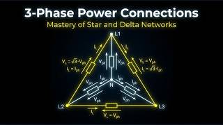 Line &amp; Phase Quantities in Star and Delta Circuits (Part 38)