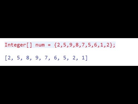 Sort first half of the array elements in ascending order and second ...