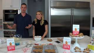 How to Make Gingerbread Recipes with Foodstirs Founder Sarah Michelle Gellar and her Prinze Charming