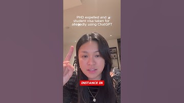 PhD Student Expelled Allegedly for Using ChatGPT.