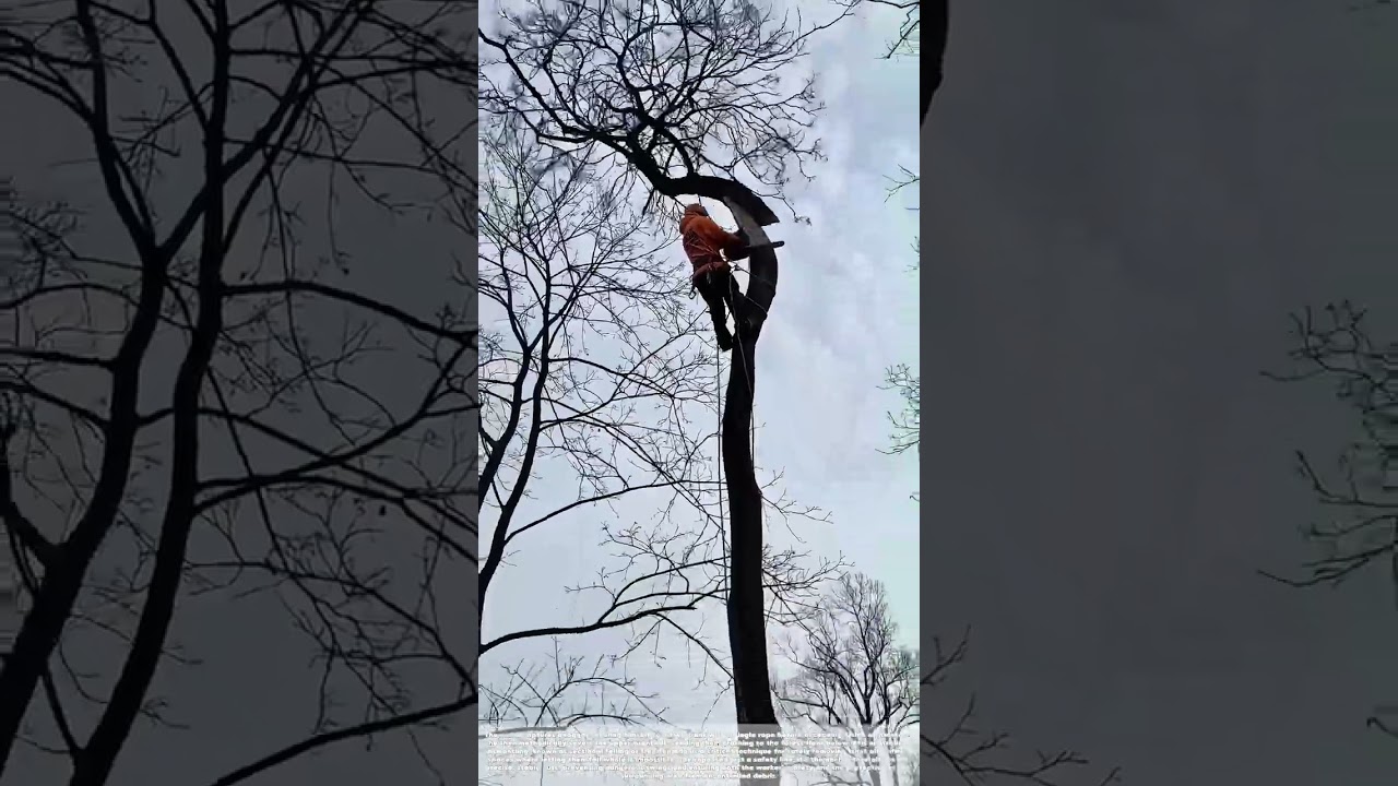 Staking a Claim: How One Rope and a Chainsaw Tame a Treetop