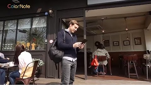 How a food reviewer uses ColorNote for his work_android notepad app tutorial