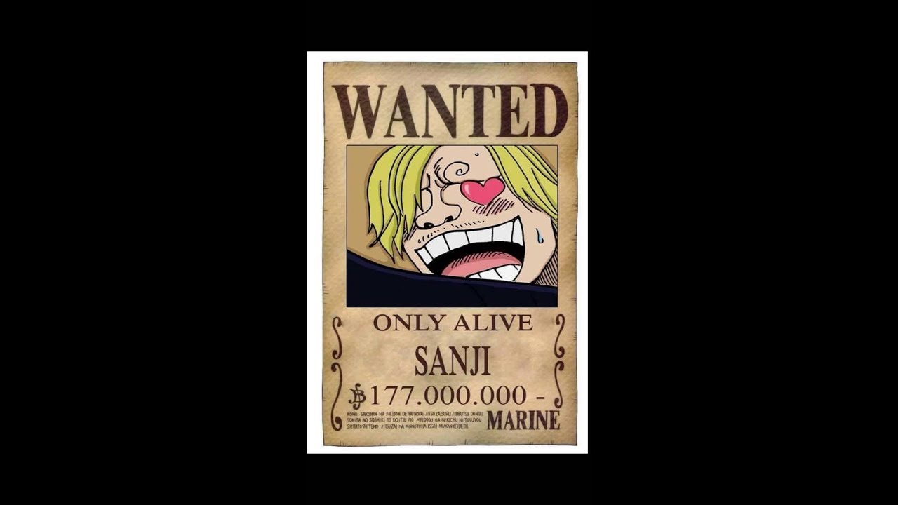 One Piece Bounties 2015 After Dressrosa Part 2 YouTube