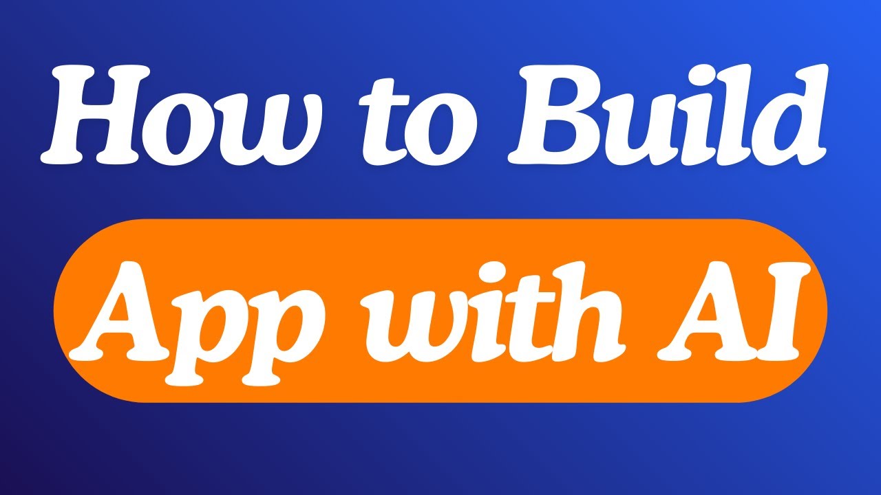 How to Build a Mobile App with AI - no code app builder - YouTube