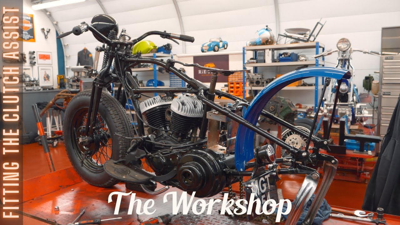 How to fit the hand clutch (CLUTCH ASSIST) Harley Davidson WLC