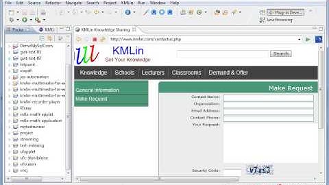 Eclipse Plugin for Screen Video Capturing