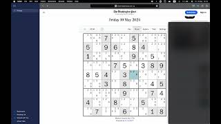 Washington Post Sudoku ✦ May 10, 2024 ✦ Medium