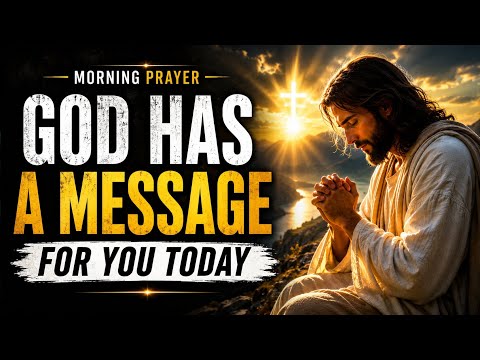 God Has A Message For You Today | Morning Prayer & Motivation 🙏