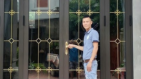 Báo giá cửa đại hội xingfa tem đỏ quảng đông kết hợp kính hộp nan đồng-nhôm kính Quý Hưởng