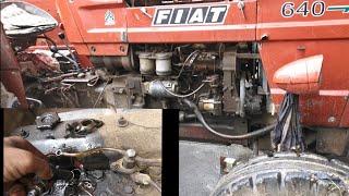 fiat tractor injector problem