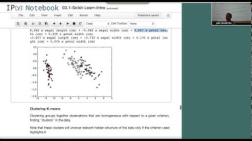 Jake VanderPlas: Basic Principles of Machine Learning for Astronomy with python