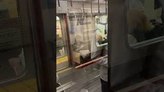 大阪メトロⓂ️Ⓜ️の御堂筋線の北大阪急行電鉄の離合の撮影