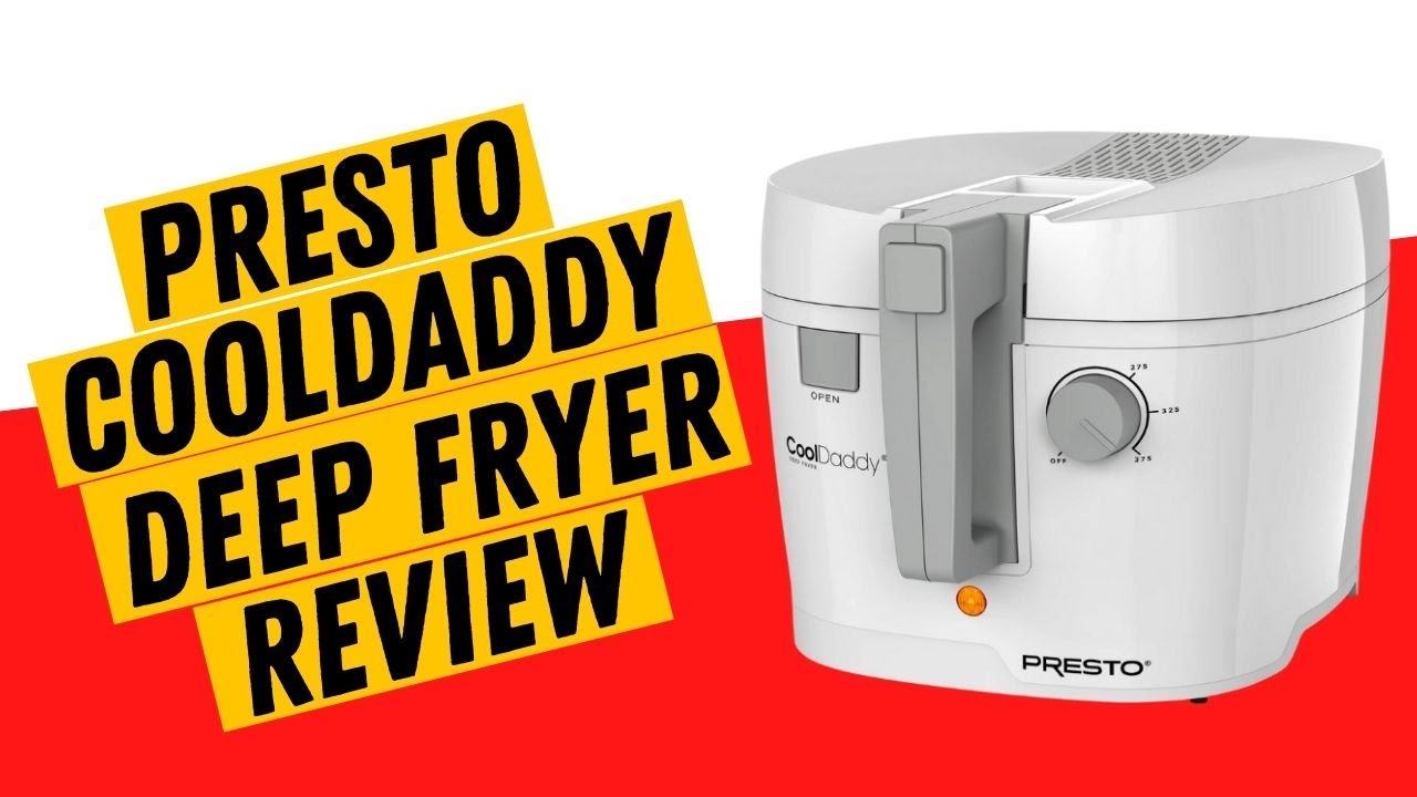 CoolDaddy® cool-touch deep fryer - Deep Fryers - Presto®