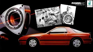 Historia, teoría, técnica y futuro del motor rotativo Wankel + historia del Mazda RX7 [#POWERART]