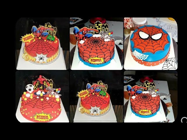 Décoration Gateau Spiderman Personnalisée - Cake Topper Spiderman